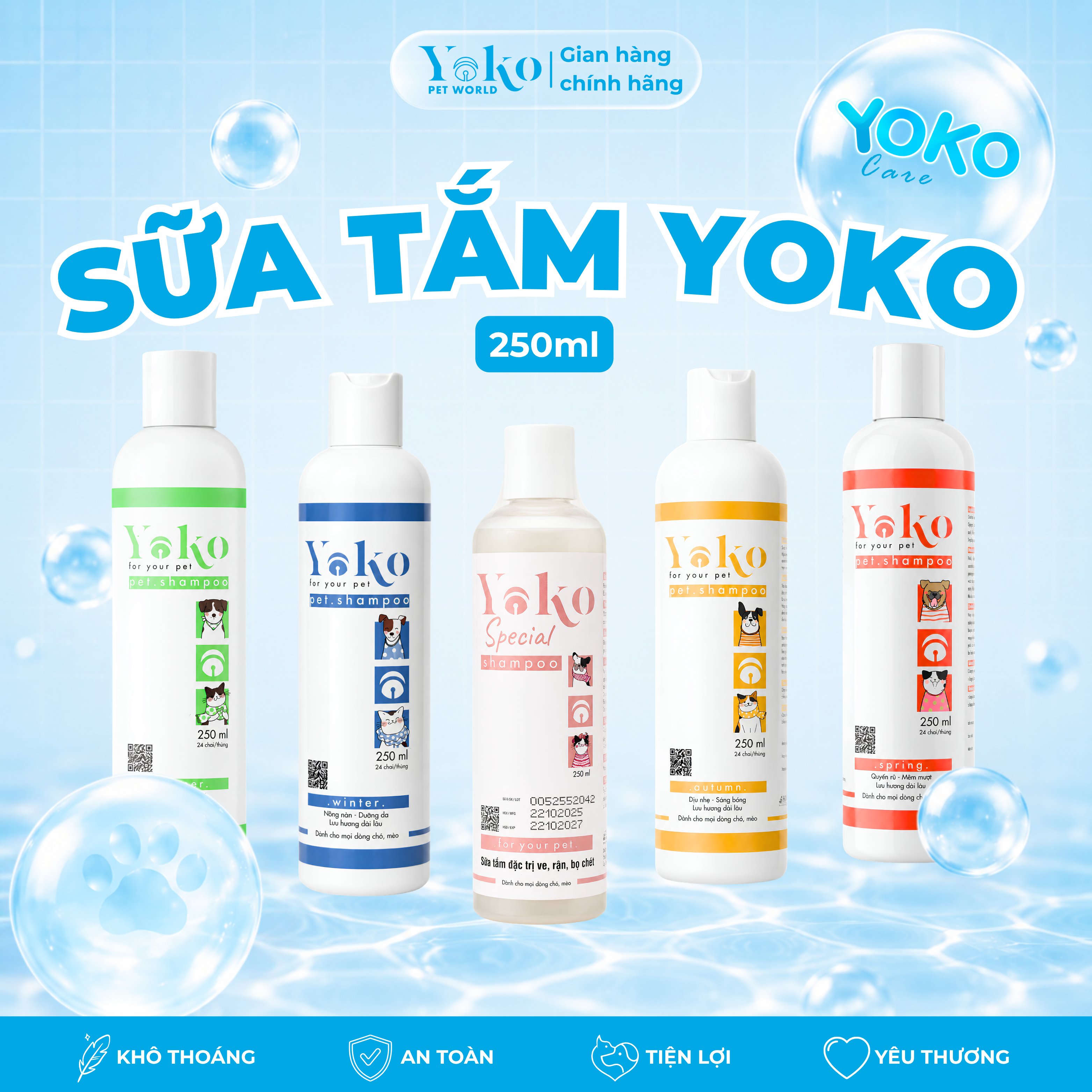 Sữa tắm YOKO